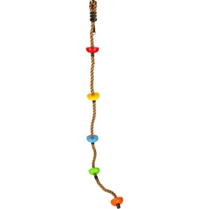 Coarda de alpinism leagăn coarda de alpinism cu noduri platformă 200cm - Img 3