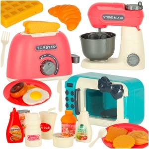 Cuptor cu microunde toaster mixer legume + accesorii