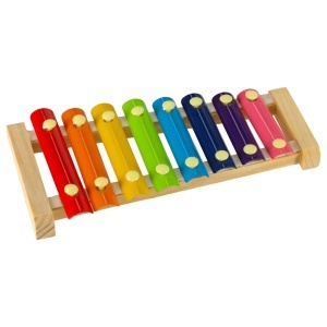 Dulcimer din lemn educațional colorat - Img 2