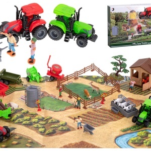 Fermă cu animale și utilaje 49pc.