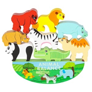 Jigsaw joc de echilibrare a animalelor safari - Img 3