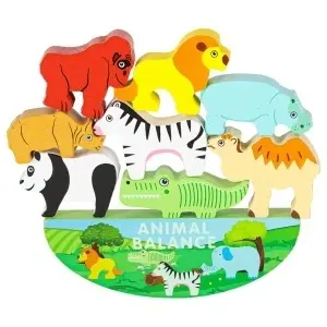 Jigsaw joc de echilibrare a animalelor safari - Img 3