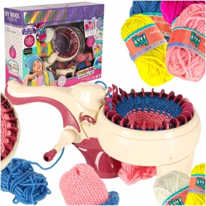Mașină de tricotat kit de tricotat 5 culori de fire