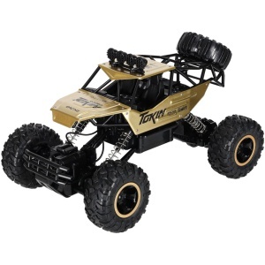Mașină RC Rock Crawler 1:12 4WD METAL aurit - Img 3