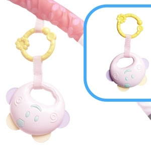 Playpen educațional cu bile roz - Img 3