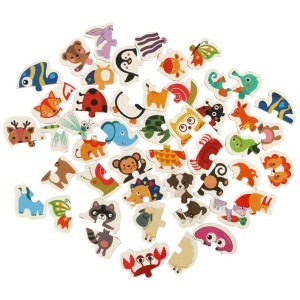 Puzzle-uri într-o cutie de animale 24 puzzle-uri - Img 3