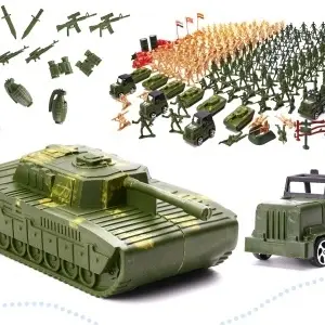 Soldați, figurine militare de bază set 307el. - Img 2