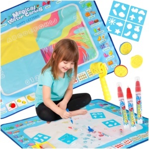 Tapet de colorare a apei markere de colorare a apei șabloane șablon role 100x80cm alfabet