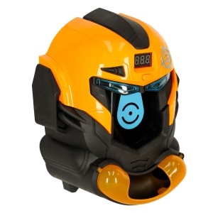 Țintă de fotografiere robot cap arcade joc de joc set de arme + bile - Img 2