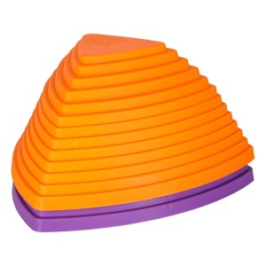 Calea senzorială pietre de râu pentru echilibru podea de formare este lava joc 11 elemente colorate - Img 3