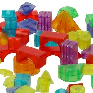 Construcție 3D cărămizi magnetice cu LED-uri strălucitoare 32 el. - Img 2
