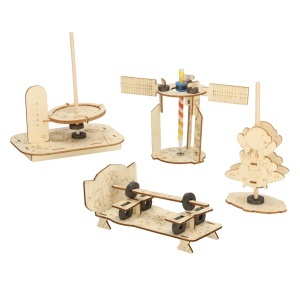 DIY știință experiment kit magnetyc 4in1 - Img 2