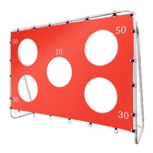 Golul de fotbal pentru copii 2in1 + covor de precizie 215 x 153 x 76 cm