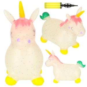 Jumper gonflabil pentru copii cu pompă unicorn din cauciuc