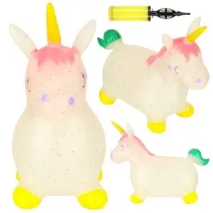 Jumper gonflabil pentru copii cu pompă unicorn din cauciuc
