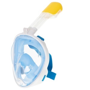 Masca de snorkel pliabilă completă S / M albastru - Img 2