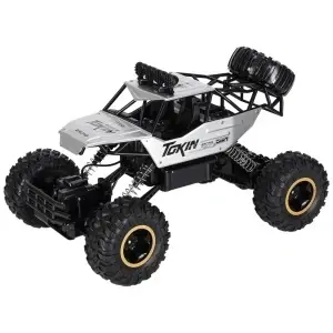 Mașină RC Rock Crawler 1:12 4WD METAL argint - Img 3