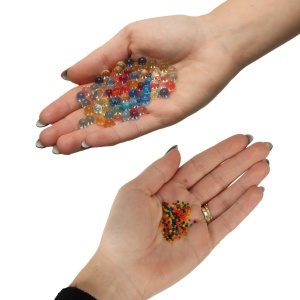 Multicolor 250g 50.000 de perle de hidrogel pentru pistol de flori. 7-8mm - Img 2