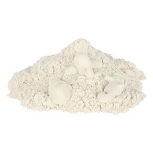 Nisip cinetic 1kg într-o pungă alb - Img 3