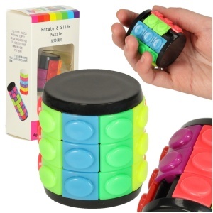 Puzzle logic cu cilindru rotativ S