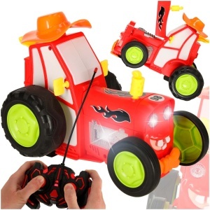 RC telecomandă tractor de control de la distanță tractor de sărituri tractor de dans sunet
