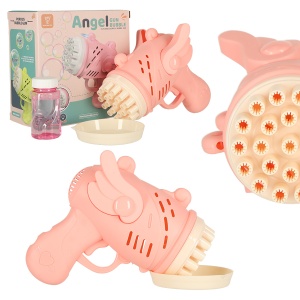 Săpun bubble pistol de săpun bule de săpun cu aripi roz