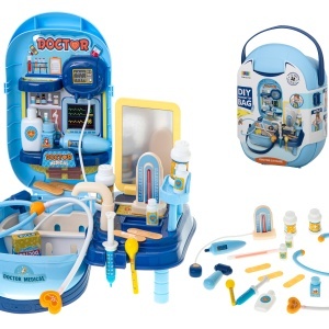 Set de doctor cu accesorii într-o trusă de 34 de piese. + tabel - Img 3