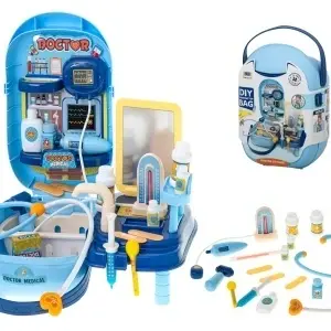 Set de doctor cu accesorii într-o trusă de 34 de piese. + tabel - Img 3