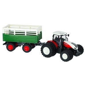 Tractor agricol RC cu remorcă 2.4G 3.7V 500mAh - Img 2