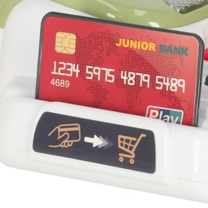 Casa de marcat pentru copii supermarket magazin scaner calculator coș cu accesorii 36 el. - Img 2
