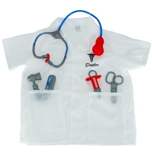 Costum de carnaval set de doctor 3-8 ani - Img 2