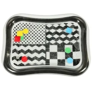 Covoraș de apă gonflabil cu modele contrastante alb-negru 65cm x 50cm - Img 3
