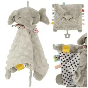 Mascotă senzorială elefant de etichetă ruginită elefant