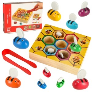 Montessori albine Montessori fagure de miere joc educațional