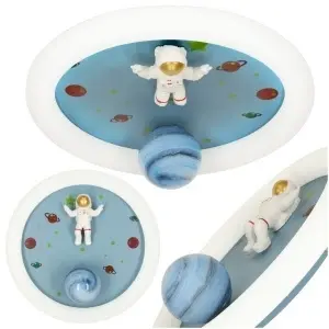 Plafonieră LED plafon plafon pentru camera copiilor LUMELA reglabilă + telecomandă astronaut