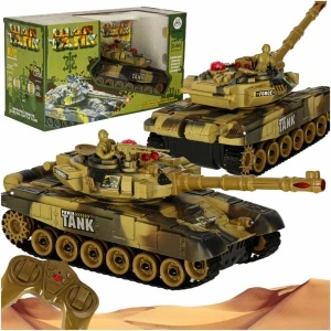 RC War Tank 9993 rezervor de război 2.4 GHz rezervor deșert 2.4 GHz