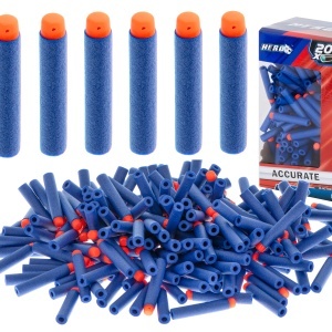 Săgeți compatibile cu lansatorul NERF de 7,2 cm BOX 200 buc.
