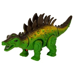 Telecomandat dinozaur RC Stegosaurus merge lumini de la distanță până la roars - Img 2