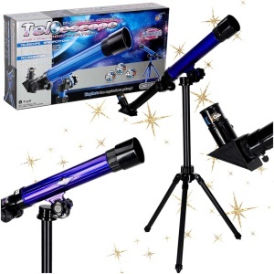 Telescop educațional cu trepied 20x 30x 40x