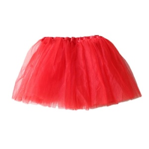Tutu fusta tul fusta costum roșu - Img 2