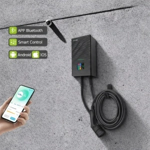 Stație de încărcare Wallbox 11kW Type 2 – 16A trifazat, Bluetooth APP, Ecran Tactil 3.5” - Img 3