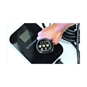 Statie de incarcare EV Monofazata 7KW cu Bluetooth, Cablu 5m, LCD, Protecție RCD Tip A + Filtru DC 6mA - Img 2
