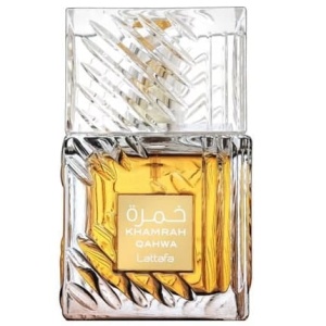 Lattafa Khamrah Qahwa Eau de Parfum 100 ml Unisex – Parfum Oriental Gurmand cu Cafea, Scorțișoară și Vanilie