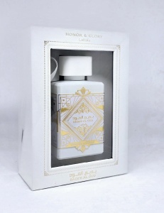 Lattafa Bade'e Al Oud Honor & Glory Eau de Parfum 100 ml Unisex – Parfum Oriental Gurmand cu Ananas, Crème Brûlée și Vanilie - Img 2
