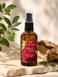 Spray de Cameră Patchouli Forest – 100 ml | Parfum elegant cu Patchouli, Cedru, Vetiver, Agarwood și Ambră