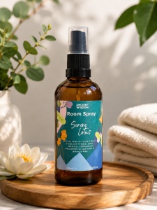 Spray de Cameră Ancient Wisdom Serene Lotus 100 ml – Parfum Floral Relaxant