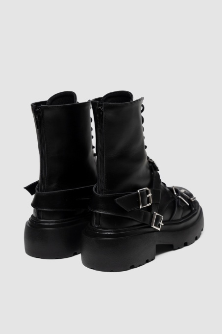 Ghete - Buckle Fury - Negru - 4