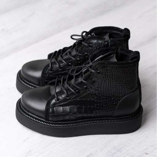 Ghete - Game - Croco Black - 3