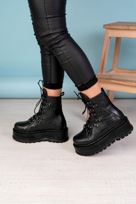 Ghete - Gio - Combo Croco Black - 3