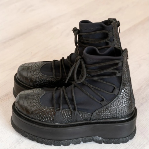 Ghete - .Moon - Croco Black - 3